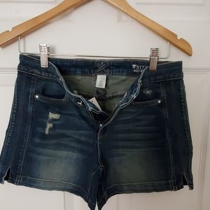 WHBM Demin Wash Shorts